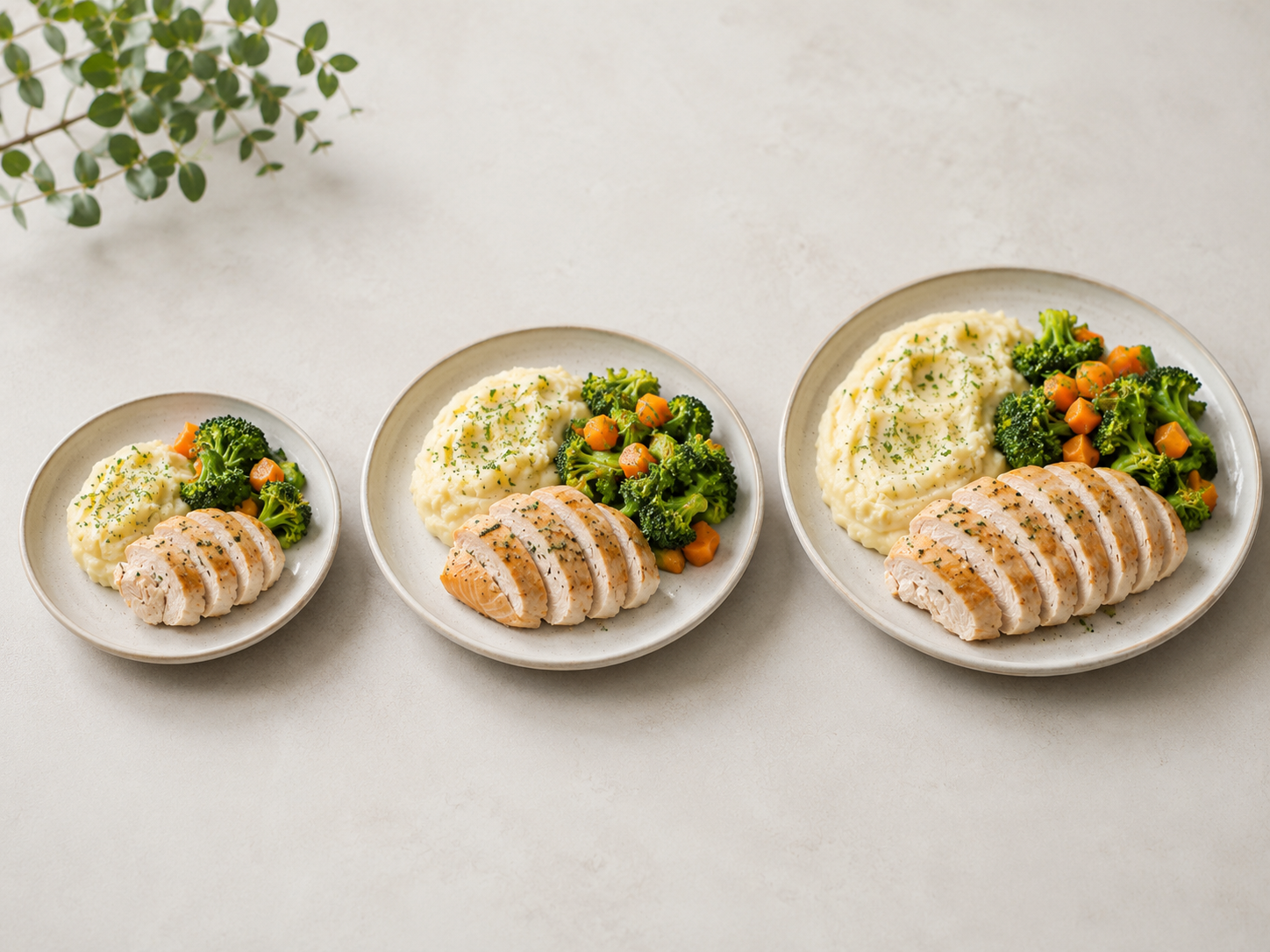 Bedarfsgerechte Portionen
